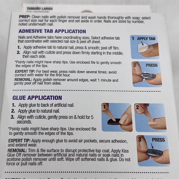 4/$25 Kiss Gel Fantasy Sculpted Nails Long Length Light Pink/Nude - Picture 4 of 4